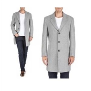 NWT Braveman  Men’s Single Breasted Coats Light Gray SWC01 Size: XXXL